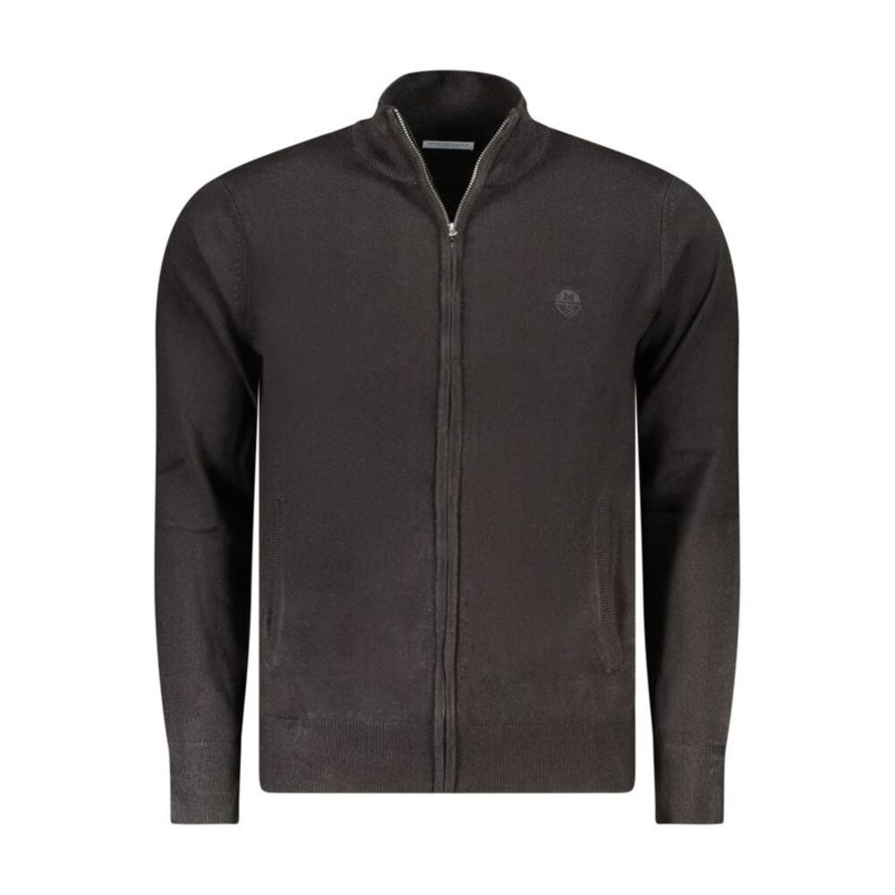 North Sails Nero Acrylic Men Men's Cardigan